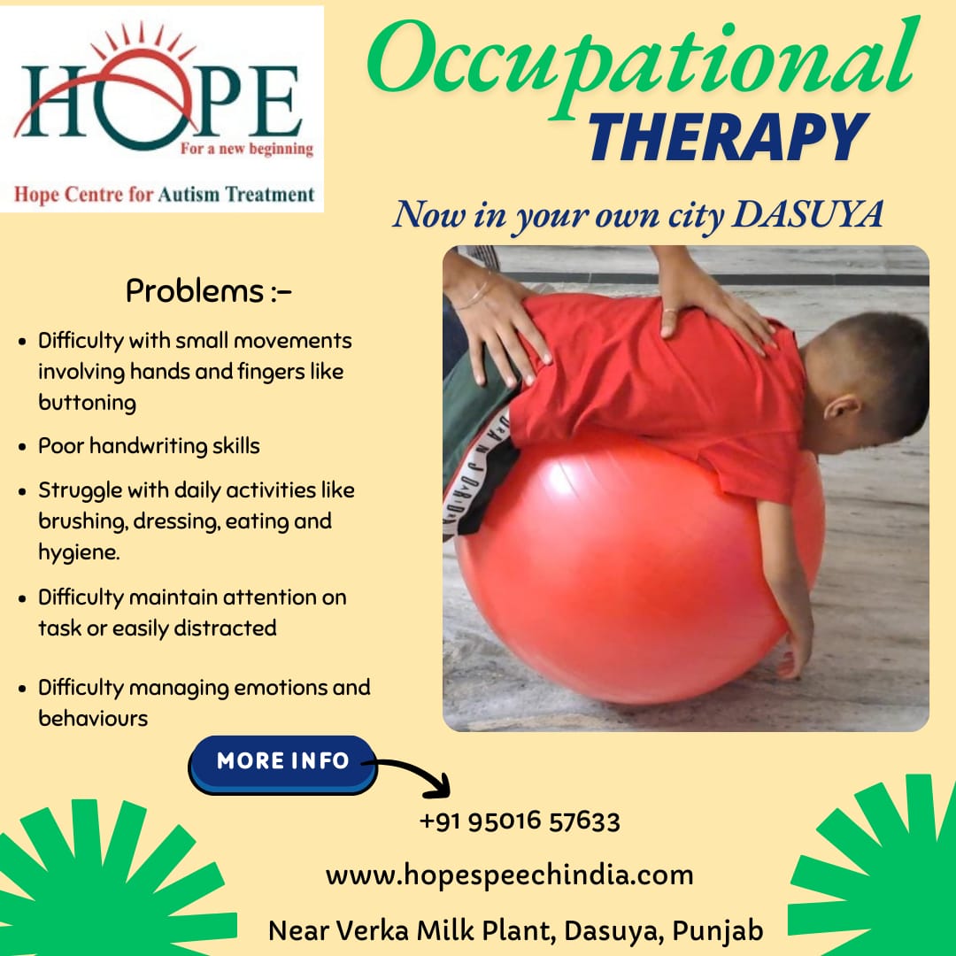 Occupational therapy