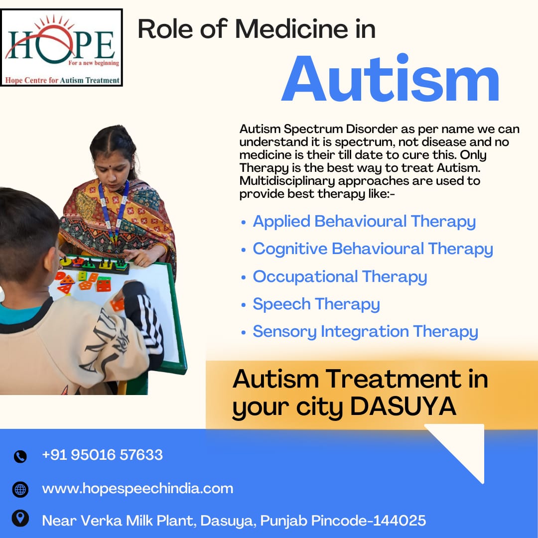 Is it right to give medicine to an autism child or not?